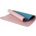 IQ vingrošanas paklājs POWERPUMP MAT (M000162421) - gaiši mauve/gobelin zils, universāls izmērs