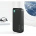Usams USAMS With retractable cable USB-C Retractable 10000 mAh PD 20W Fast Charge XY Series Black/black 10KCD22401(US-CD224)