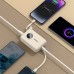 Dudao Dudao K14 USB-A, USB-C, Lightning 10000mAh beżowy