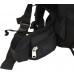 vidaXL Plecak turystyczny, black, 100 L, tkanina Oxford