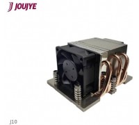 Dynatron S7 Intel 4677 1U Aktywny Miedź 1100 Radiator z podstawą Vapor Chamber Wentylator z PWM i do 205W TDP
