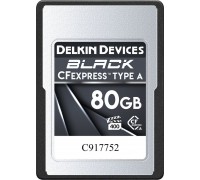 SD  Delkin Black CFexpress 80 GB  (DCFXABLK80)