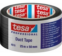 Tesa Tesa Gewebekleb. 25m x 50mm schwarz 04610