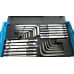 Hazet Hazet SmartCase bit set 2200SC-31, 73 pieces (black/blue, 1/4, with reversible ratchet)