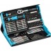 Hazet Hazet SmartCase bit set 2200SC-31, 73 pieces (black/blue, 1/4, with reversible ratchet)