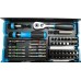 Hazet Hazet SmartCase bit set 2200SC-31, 73 pieces (black/blue, 1/4, with reversible ratchet)