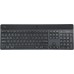 Targus EcoSmart* - - zrównoważone pozyskiwanie energii - antimicrobial - podświetlana - bezprzewodowa - Bluetooth 5.0 - QWERTY - GB - przełączniki: Scissor-Key - czarny - zrównoważone opakowanie