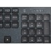 Targus EcoSmart* - - zrównoważone pozyskiwanie energii - antimicrobial - podświetlana - bezprzewodowa - Bluetooth 5.0 - QWERTY - GB - przełączniki: Scissor-Key - czarny - zrównoważone opakowanie