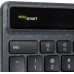 Targus EcoSmart* - - zrównoważone pozyskiwanie energii - antimicrobial - podświetlana - bezprzewodowa - Bluetooth 5.0 - QWERTY - GB - przełączniki: Scissor-Key - czarny - zrównoważone opakowanie