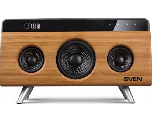 Sven SVEN HA-930 30W; LED ekranas; Wired connection possibility; USB support; FM radio; Bluetooth
