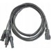 B&W International B&W energy.case connection cable for two PV DC Plug Connector