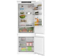 Bosch Bosch Šaldytuvas | KBN96VSE0 | Energy efficiency class E | Built-in | Combi | Height 193.5 cm | No Frost system | Šaldytuvas net capacity 285 L | Šaldiklis net capacity 98 L | 34 dB | Baltas