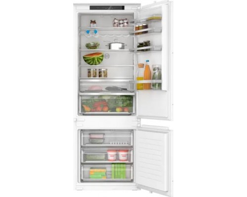 Bosch Bosch Šaldytuvas | KBN96VSE0 | Energy efficiency class E | Built-in | Combi | Height 193.5 cm | No Frost system | Šaldytuvas net capacity 285 L | Šaldiklis net capacity 98 L | 34 dB | Baltas