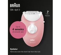 Braun Silk-épil 3-176 Pink-White