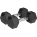 Rebel ‎‎Dumbbells RBA-2325 gumowane 2 x 9 kg