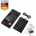 Perixx PERIPAD-202C, numeric keypad cable ports USB-C with 2x USB 2.0 Hub (USB-A)