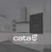 Cata CATA | Hood | GC DUAL A 75 XGWH | Canopy | Energy efficiency class A | Plotis 79.2 cm | 820 m³/h | Touch control | LED | Baltas glass