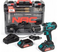 NAC NAC CORDLESS DRILL 20V  2x2,0Ah + AKCESORIA