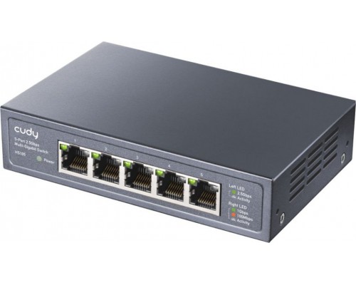 Switch Cudy CUDY HS105 5-Port 2.5G Metal Switch