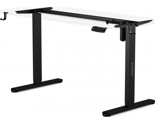 Gaming Desk SENSE7 Rama Electric Frame Black (without tabletop)