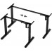 Gaming Desk SENSE7 Rama Electric Frame Black (without tabletop)
