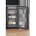 Whirlpool Whirlpool Refrigerator | WQ9I FO2BX EF | Energy efficiency class E | Free standing | Side by side | Height 187.6 cm | No Frost system | Fridge net capacity 355 L | Freezer net capacity 237 L | Display | 41 dB | Black