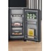 Whirlpool Whirlpool Refrigerator | WQ9I FO2BX EF | Energy efficiency class E | Free standing | Side by side | Height 187.6 cm | No Frost system | Fridge net capacity 355 L | Freezer net capacity 237 L | Display | 41 dB | Black
