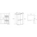 Whirlpool Whirlpool Refrigerator | WQ9I FO2BX EF | Energy efficiency class E | Free standing | Side by side | Height 187.6 cm | No Frost system | Fridge net capacity 355 L | Freezer net capacity 237 L | Display | 41 dB | Black