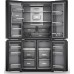 Whirlpool Whirlpool Refrigerator | WQ9I FO2BX EF | Energy efficiency class E | Free standing | Side by side | Height 187.6 cm | No Frost system | Fridge net capacity 355 L | Freezer net capacity 237 L | Display | 41 dB | Black