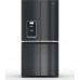 Whirlpool Whirlpool Refrigerator | WQ9I FO2BX EF | Energy efficiency class E | Free standing | Side by side | Height 187.6 cm | No Frost system | Fridge net capacity 355 L | Freezer net capacity 237 L | Display | 41 dB | Black
