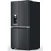 Whirlpool Whirlpool Refrigerator | WQ9I FO2BX EF | Energy efficiency class E | Free standing | Side by side | Height 187.6 cm | No Frost system | Fridge net capacity 355 L | Freezer net capacity 237 L | Display | 41 dB | Black