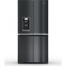 Whirlpool Whirlpool Refrigerator | WQ9I FO2BX EF | Energy efficiency class E | Free standing | Side by side | Height 187.6 cm | No Frost system | Fridge net capacity 355 L | Freezer net capacity 237 L | Display | 41 dB | Black