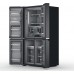 Whirlpool Whirlpool Refrigerator | WQ9I FO2BX EF | Energy efficiency class E | Free standing | Side by side | Height 187.6 cm | No Frost system | Fridge net capacity 355 L | Freezer net capacity 237 L | Display | 41 dB | Black