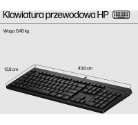HP 125 Wired Keyboard Estonia