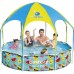 Amazon Bestway Swimming pool Rack dla dzieci z zadaszeniem Steel Pro UV Careful 8' x 20/2.44m x 51cm 56432