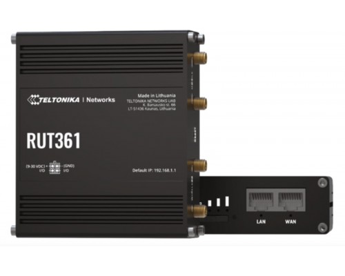 Teltonika cellular router with speeds