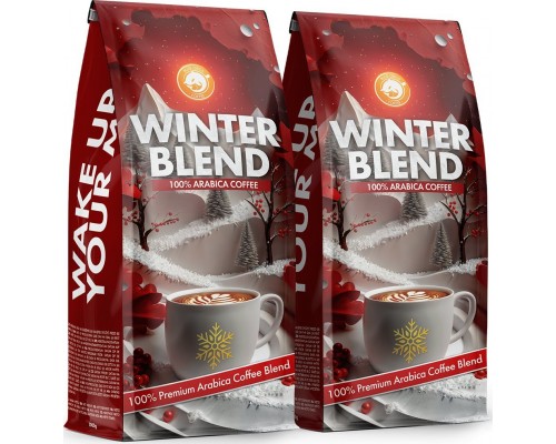 Blue Orca Coffee 1kg x2 WINTER BLEND 100% Arabica Blue Orca