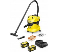 Karcher Kärcher WD 4-18 Dual Battery Set V-20/22 AKU odkurzacz do mokrych i suchych zanieczyszczeń