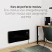 Avanca International BV Hombli Glass Convection Heater 2000W Black