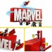Marvel logotips MARVEL ar minifigūrām (76313)