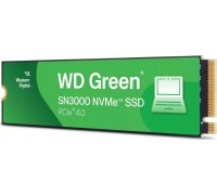 SSD SanDisk Green SN3000 500GB M.2 2280 PCI-E x4 Gen4 NVMe (WDS500G4G0E)