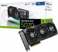 PNY GeForce RTX 5070 Triple Fan Overclocked 12GB GDDR7 DLSS4 (VCG507012TFXPB1-O)