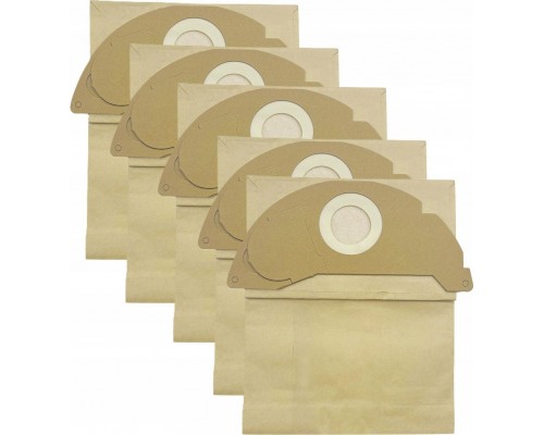 5 pcs. 5x Worek Paper na Kurz Bags do vacuum cleaner Karcher MV2 WD2 A2004