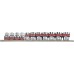 KT SOCKET SET 1/4" 11PCS SHORT 12K. 5/32"-1/2" RAIL