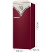 Gorenje OBRB615DR chłodziarko-zamrażarka Wolnostojący 247 l D Bordo