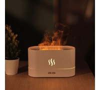 PLATINET FLAME AROMA DIFFUSER HUMIDIFIER NAWILŻACZ POWIETRZA 180ML 4,5W WHITE [46110]