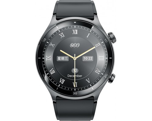 Smartwatch QCY GT3 S7 AMOLED 1.43" 3ATM (black)