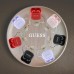 TWS Guess Glossy Effect Printed Classic Logo & Charm Red Headphones