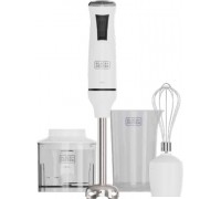 Black & Decker BXHBA750E hand blender set 750W white