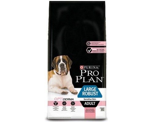 Purina PROPLAN ADULT OPTI LARGE BREED ROBUST OPTI DERM SALMON 14KG